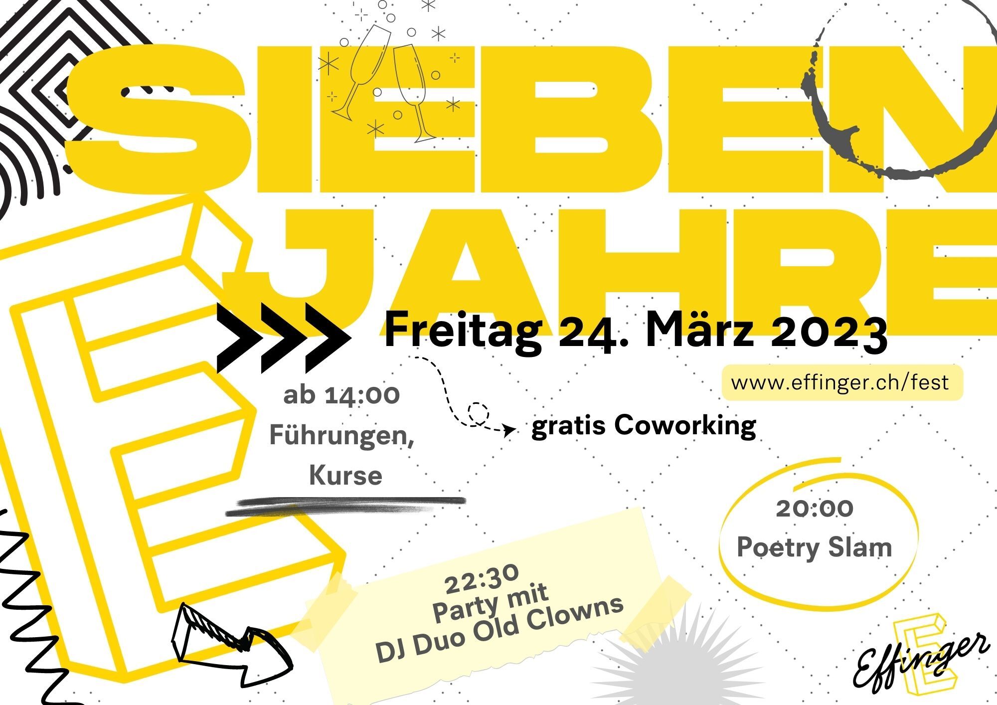 Effinger Jubiläum – 7 Jahre Effinger Jubiläum – 7 Jahre